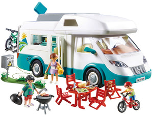 Playmobil Family Fun Αυτοκινούμενο Οικογενειακό Τροχόσπιτο για 4+ ετών 70088