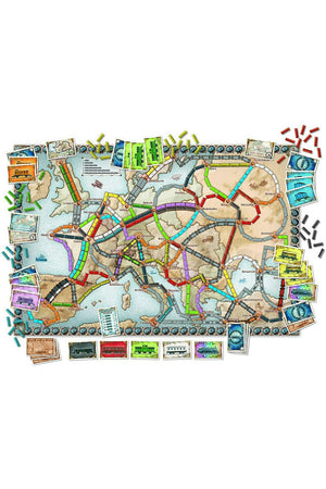 Κάισσα Ticket To Ride - Ευρώπη - Επιτραπέζιο (Ελληνική Γλώσσα) (KA617144)
