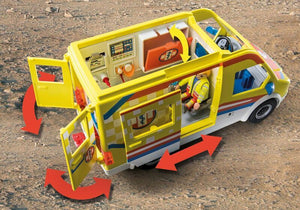 Playmobil City Life Ασθενοφόρο με Διασώστες για 4-10 ετών 71202