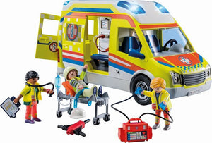 Playmobil City Life Ασθενοφόρο με Διασώστες για 4-10 ετών 71202