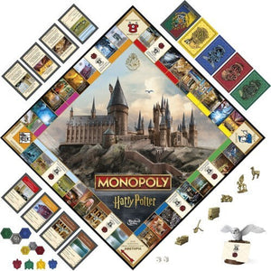 Hasbro Monopoly: Harry Potter - Μια Μαγική Περιπέτεια στο Χόγκουαρτς! Ελληνική Έκδοση (F9422)