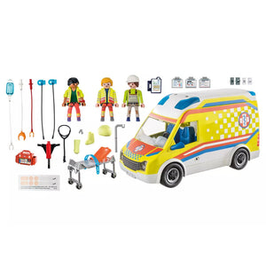 Playmobil City Life Ασθενοφόρο με Διασώστες για 4-10 ετών 71202