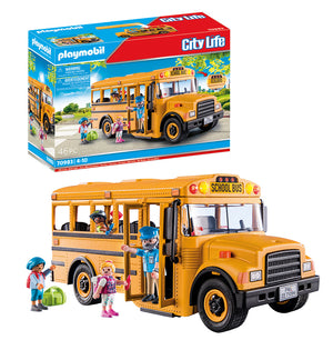 Playmobil City Life Σχολικό Λεωφορείο με Μαθητές για 4-10 ετών 70983