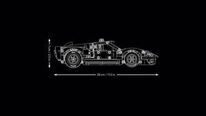 LEGO Technic 1966 Ford GT40 MK II Race Car για 18+ Ετών 793τμχ (42223)