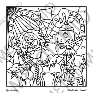 Brotherakia – Coloring book Offline moments, full of color – Μικρή Ολλανδέζα