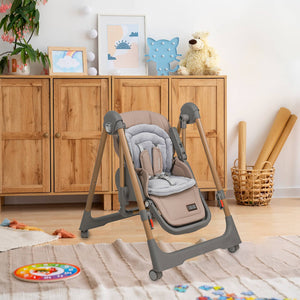 Παιδική κούνια Bebe Stars Nuovo 2σε1 σε δωμάτιο με ξύλινα ντουλάπια και παιχνίδια