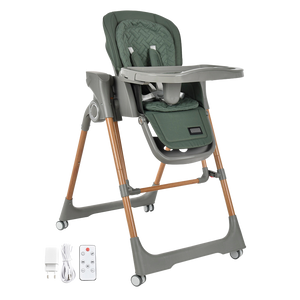 Bebe Stars Ηλεκτρικό Καρεκλάκι Φαγητού - Κούνια Serenna 2 σε 1 FOREST GREEN 871-176