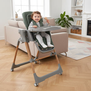 Bebe Stars Ηλεκτρικό Καρεκλάκι Φαγητού - Κούνια Serenna 2 σε 1 FOREST GREEN 871-176