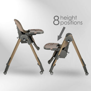 Bebe Stars Milk Καρεκλάκι Φαγητού 2 in 1 Beige 866-182