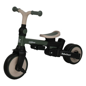 Bebe Stars Παιδικό Τρίκυκλο Ποδήλατο Urban 7 in 1 Forest Green 822-179