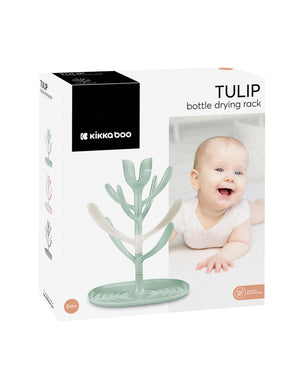 Kikka Boo Στεγνωτήρας για 8 Μπιμπερό Πράσινος Tulip 31302020078